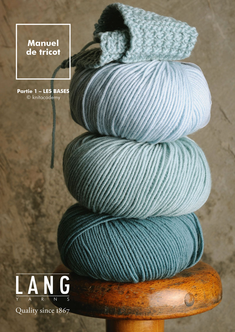 LANGYARNS Livres Manuel de tricot - les bases de LANGYARNS